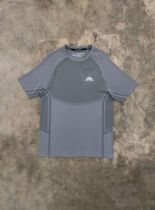 Trailberg Fusion Seamless T Shirt - Grey from DripModa