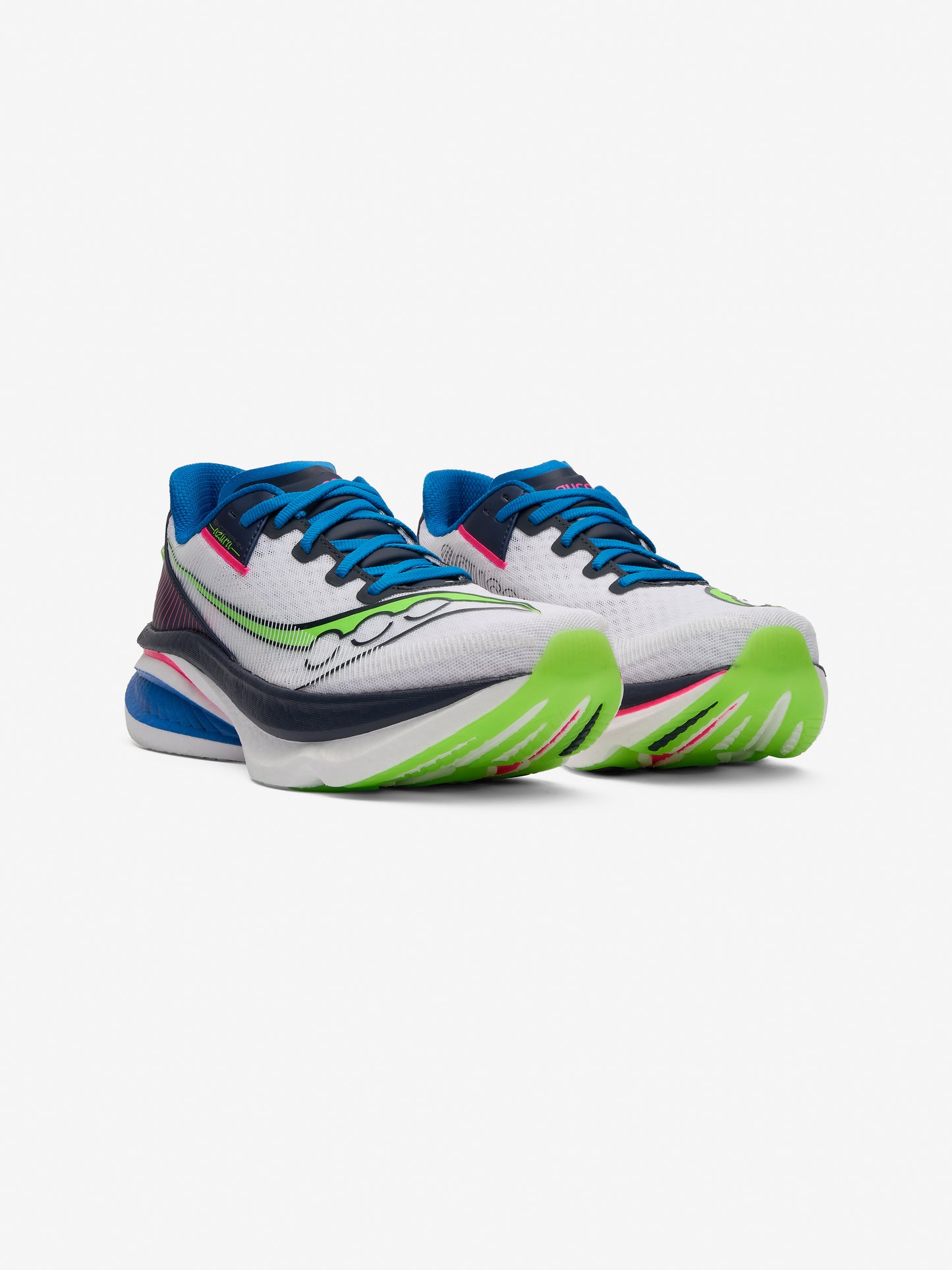 Saucony Endorphin Azura Trainer - White / Navy from DripModa