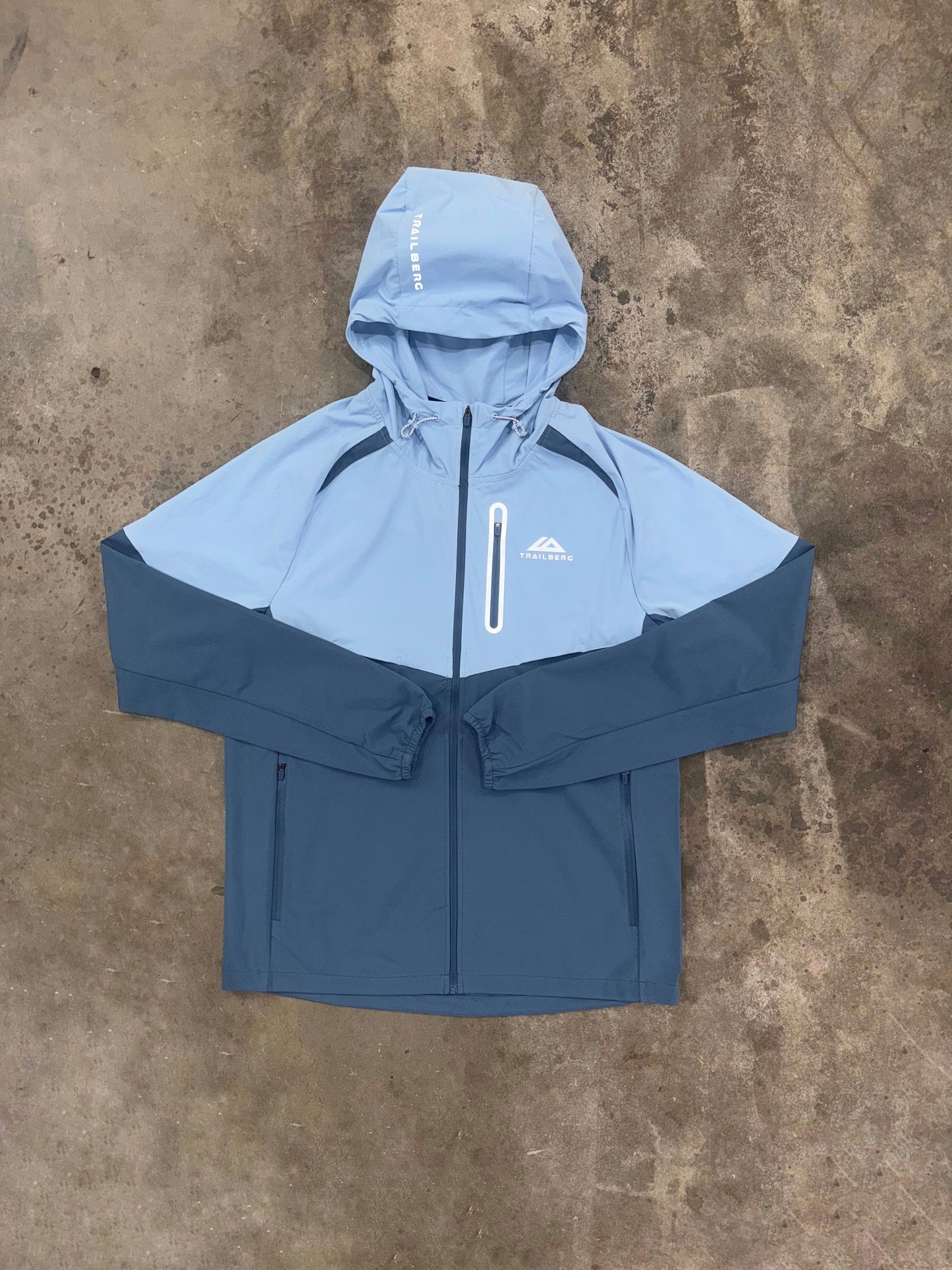 Trailberg AW25 Cloud Jacket - Slate Blue / Dove Blue