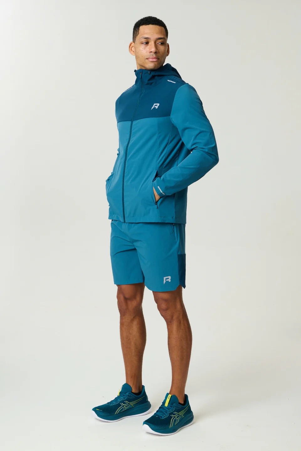 Reprimo Flight Lake Blue 3 Piece Set - Jacket / T Shirt / Short