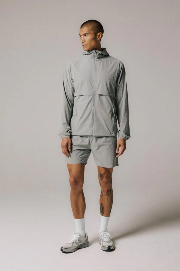 Condition Everyday Mid Grey 3 Piece Set - Windbreaker / T Shirt / Short