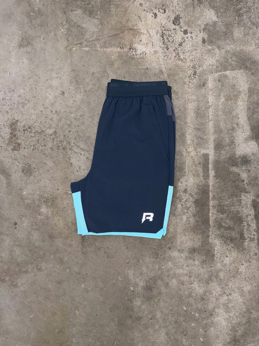 Reprimo Flight Short - Aqua Blue from DripModa