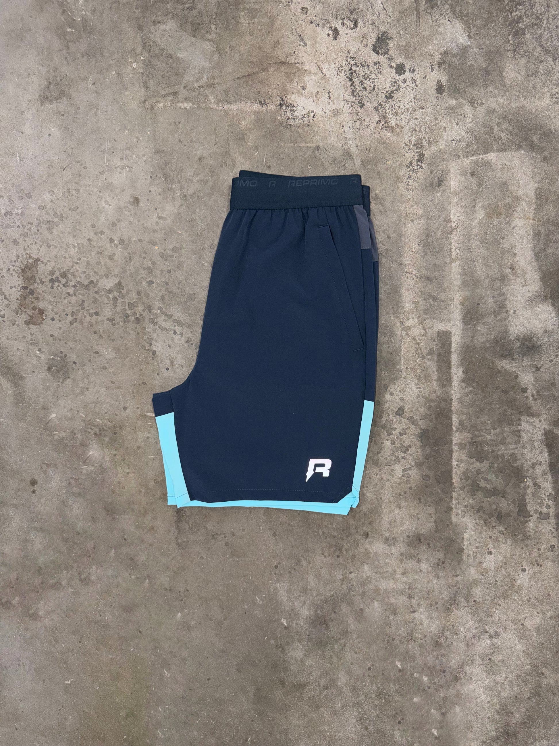 Reprimo Flight Short - Aqua Blue from DripModa