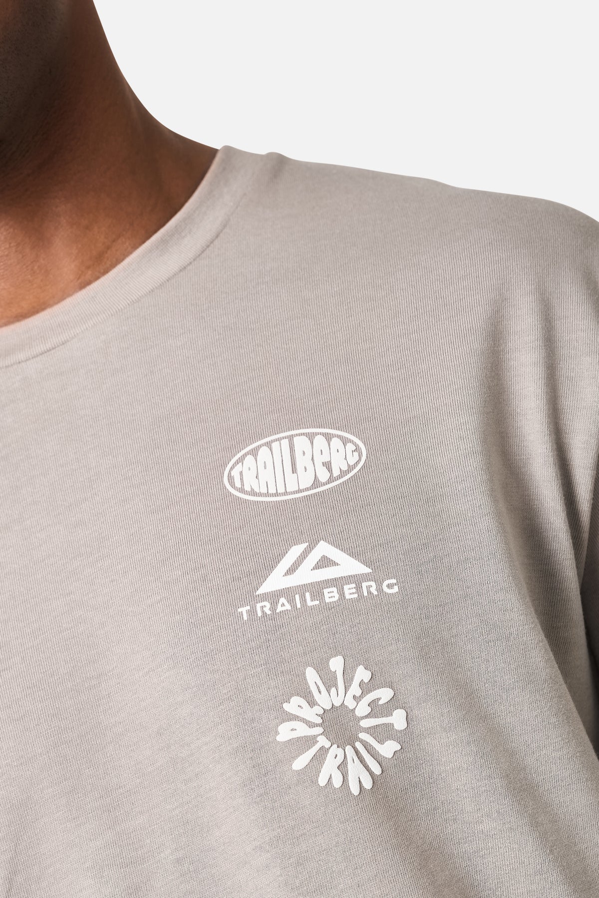 Trailberg Vector Cotton T Shirt - Mocha Brown