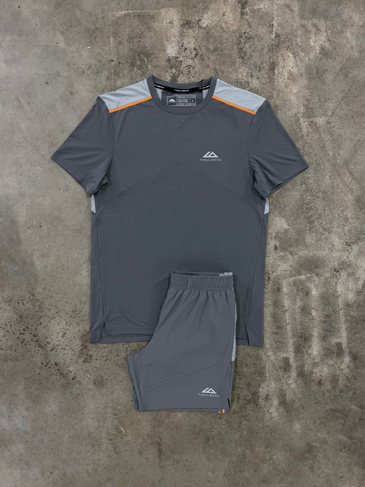 Trailberg Zone Grey Set - T Shirt / Short