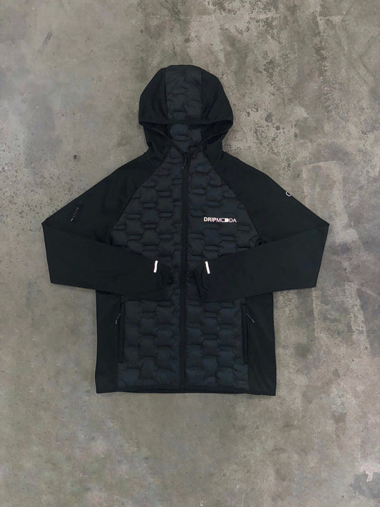 Dripmoda Peak Hybrid Jacket - Black