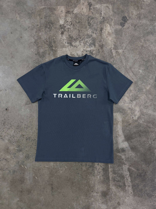 Trailberg Fraction Cotton T Shirt - Storm Grey