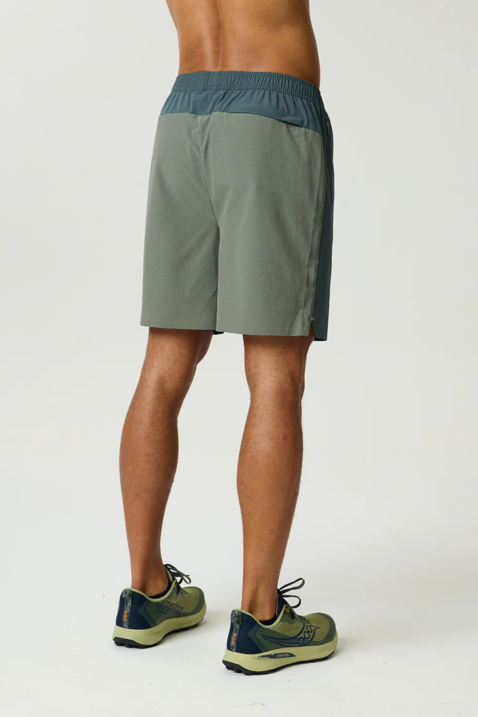 Reprimo Clima Short - Dark Moss / Khaki from Dripmoda