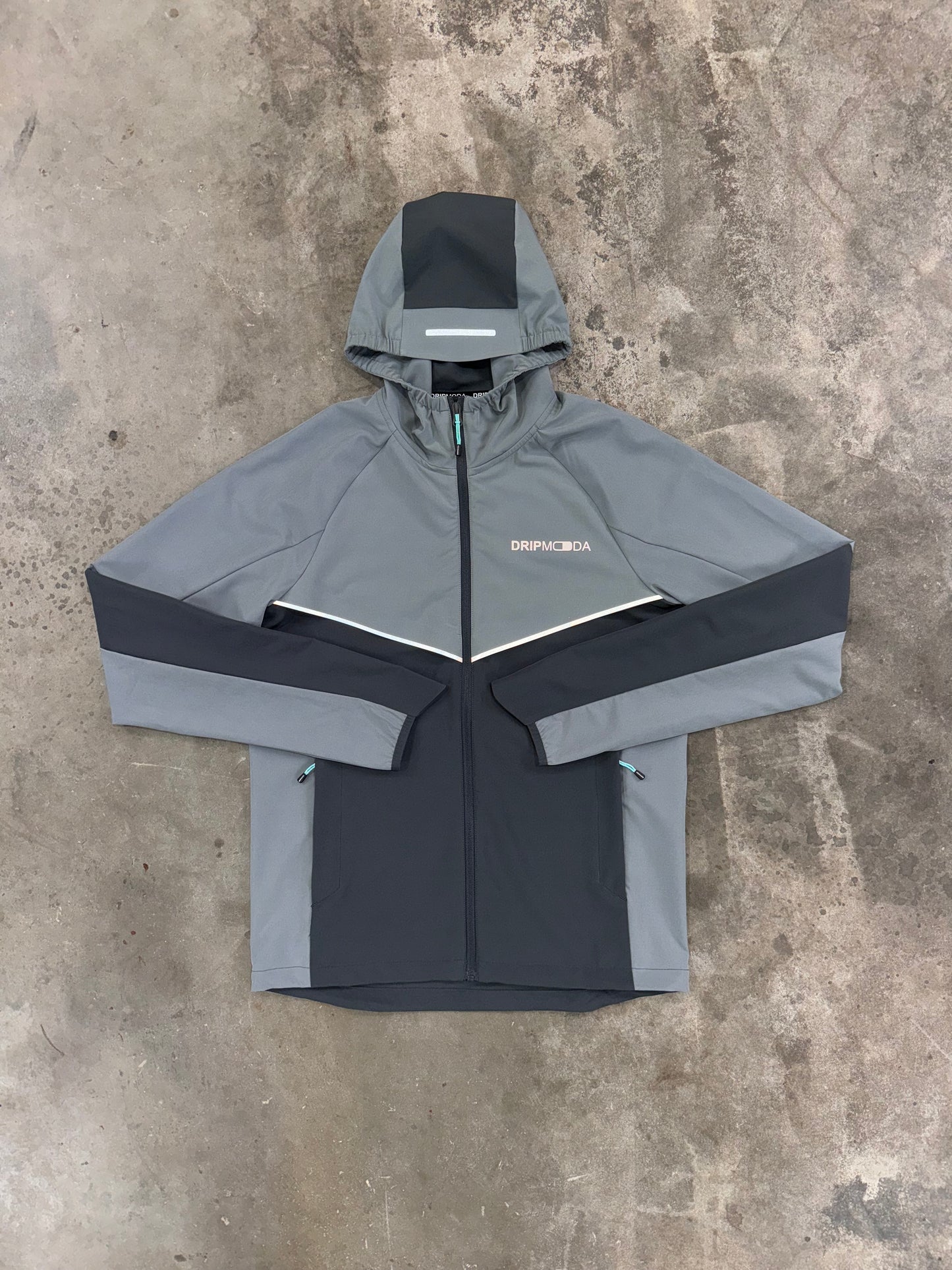 Dripmoda Storm Grey Set - Jacket / Pants