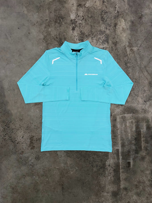 Monterrain Lyder Quarter Zip - Gleaming Blue