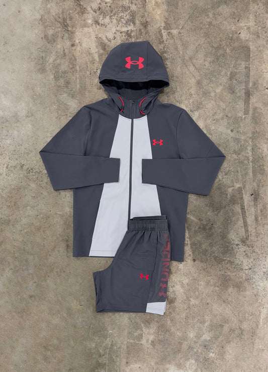Under Armour Utility Grey Set - Jacket / Short