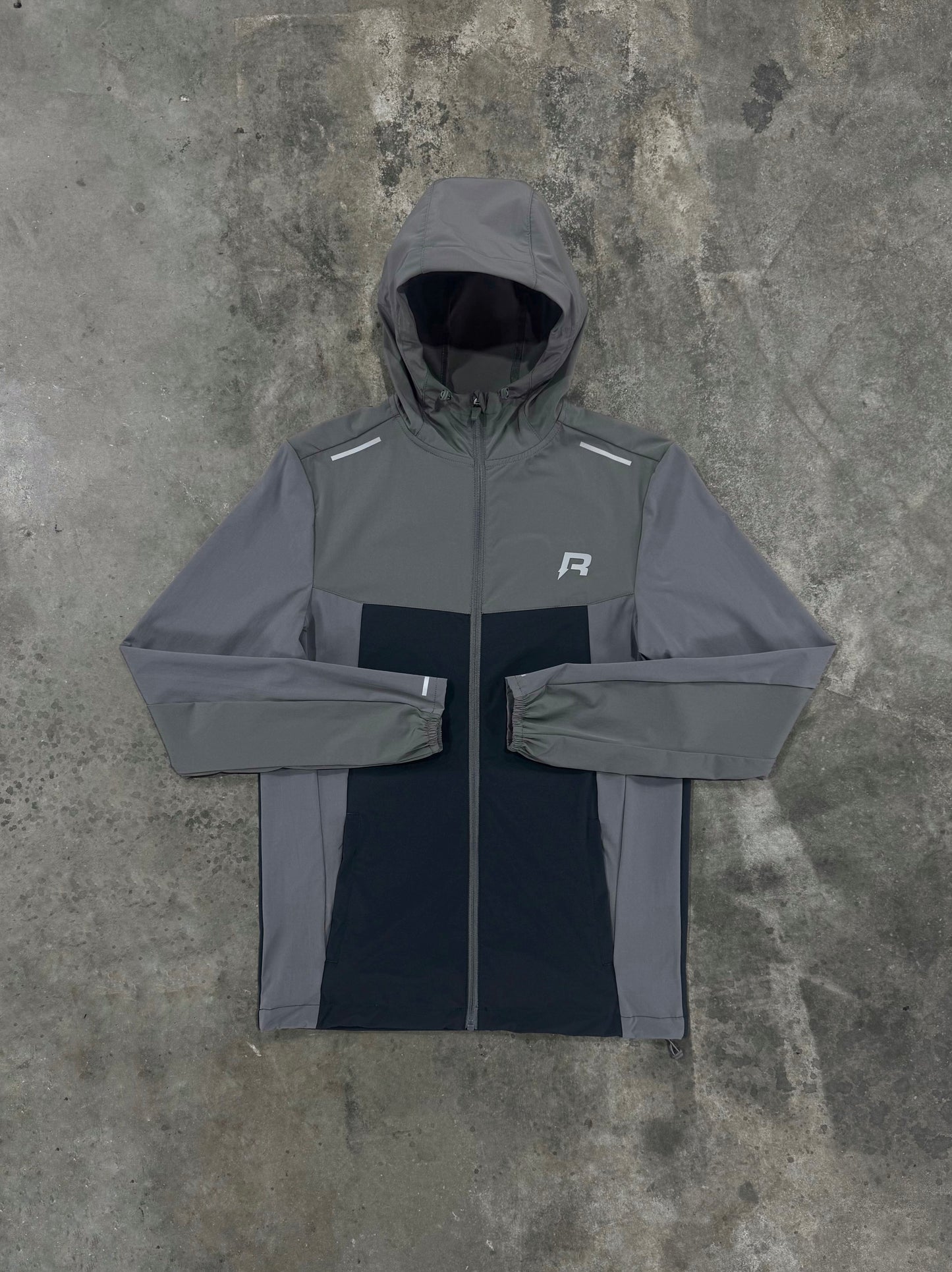 Reprimo Flight Jacket - Gargoyle / Ash Green from DripModa