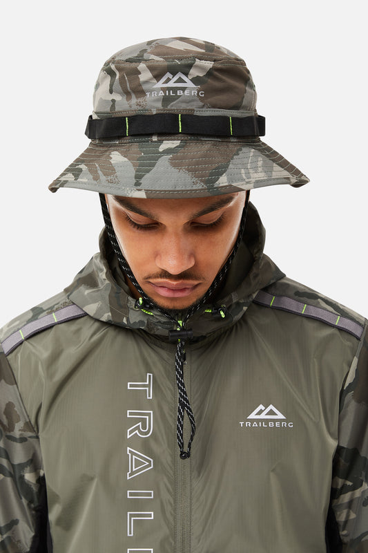Trailberg Triathlon Bucket Hat - Khaki Camo