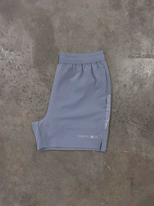 DripModa Panel Short - Grey