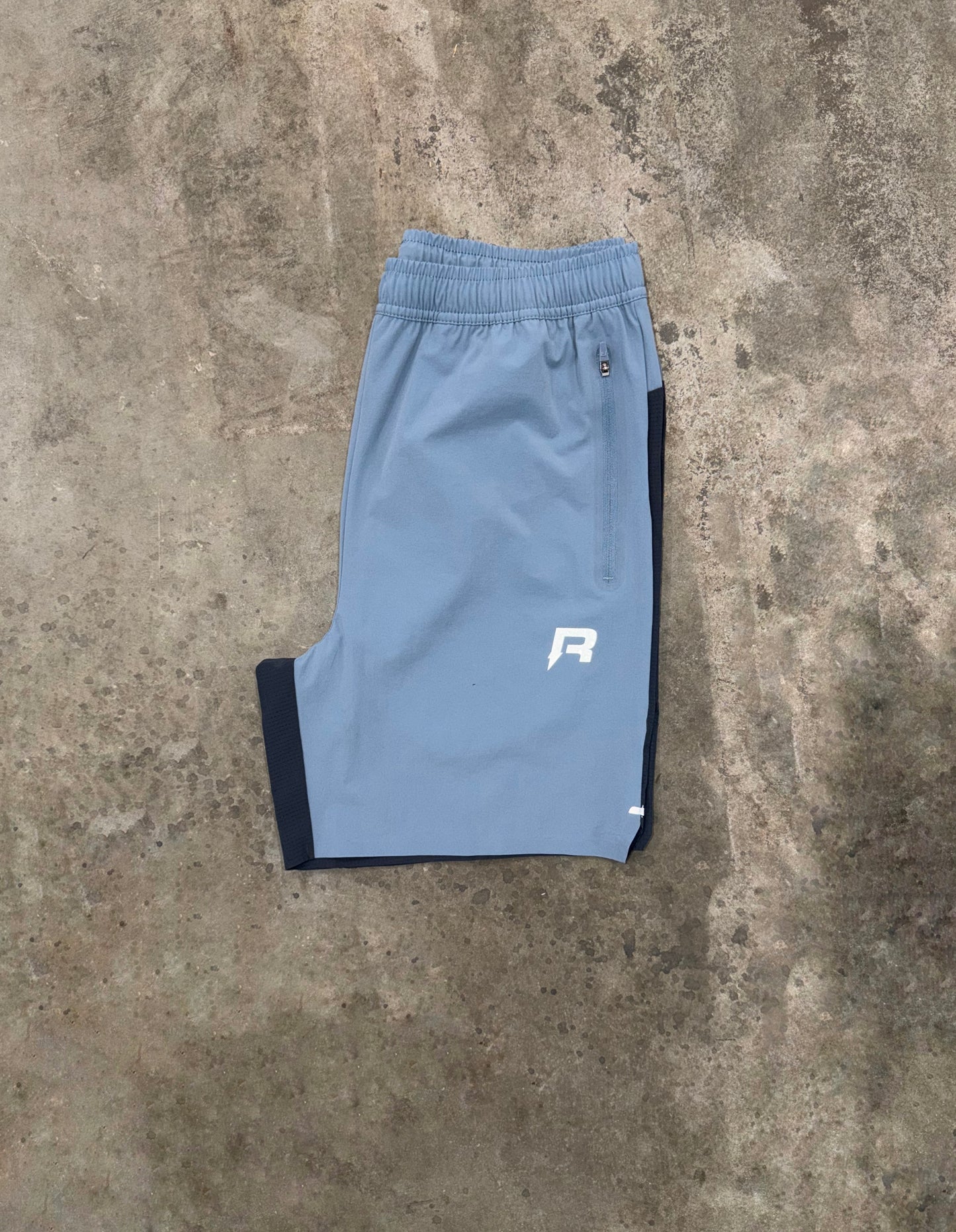 Reprimo Clima Short - Dusty / Ink Blue from DripModa