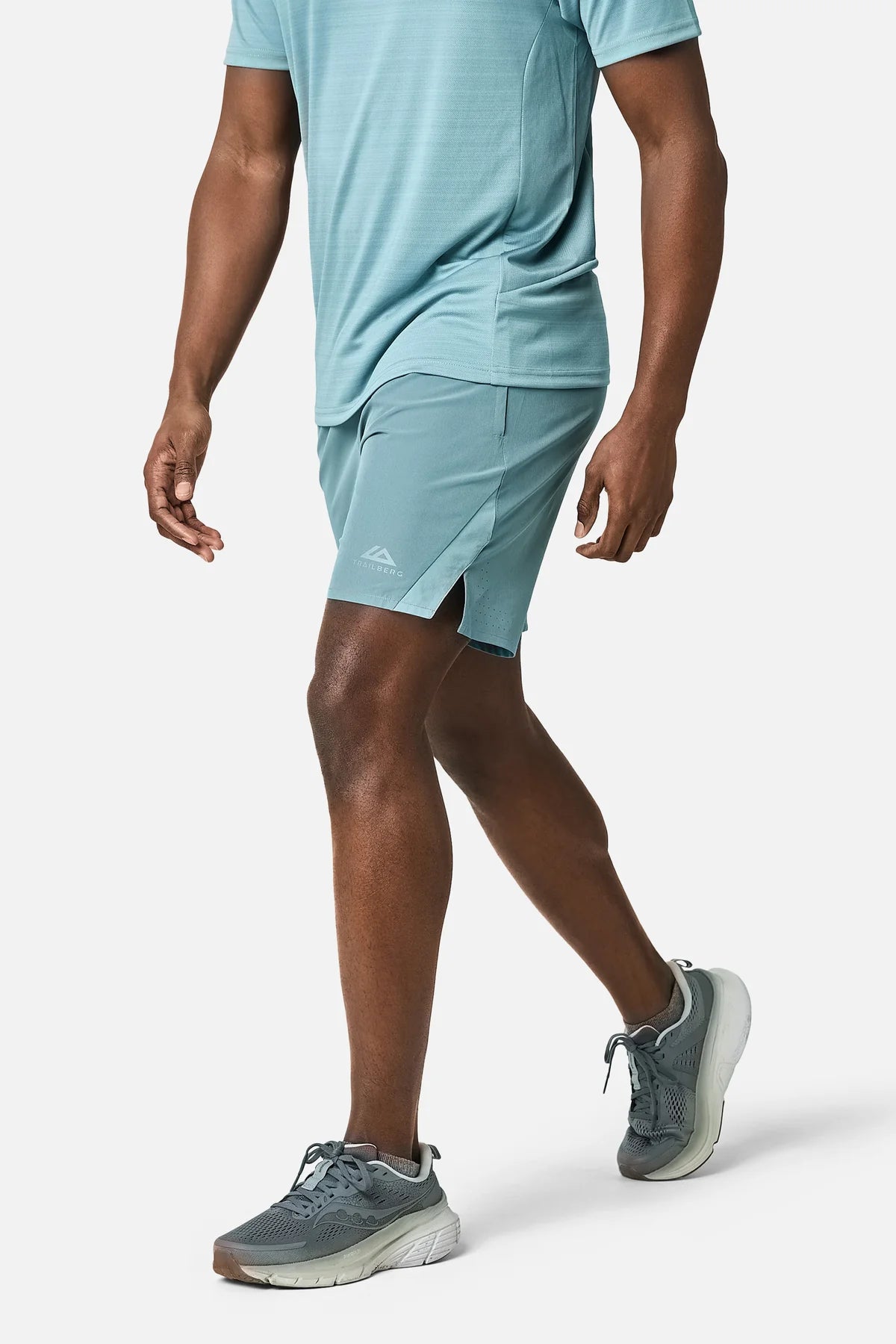 Trailberg SS26 Cloud Frosted Denim 4 Piece Set - Jacket / T Shirt / Pant / Short