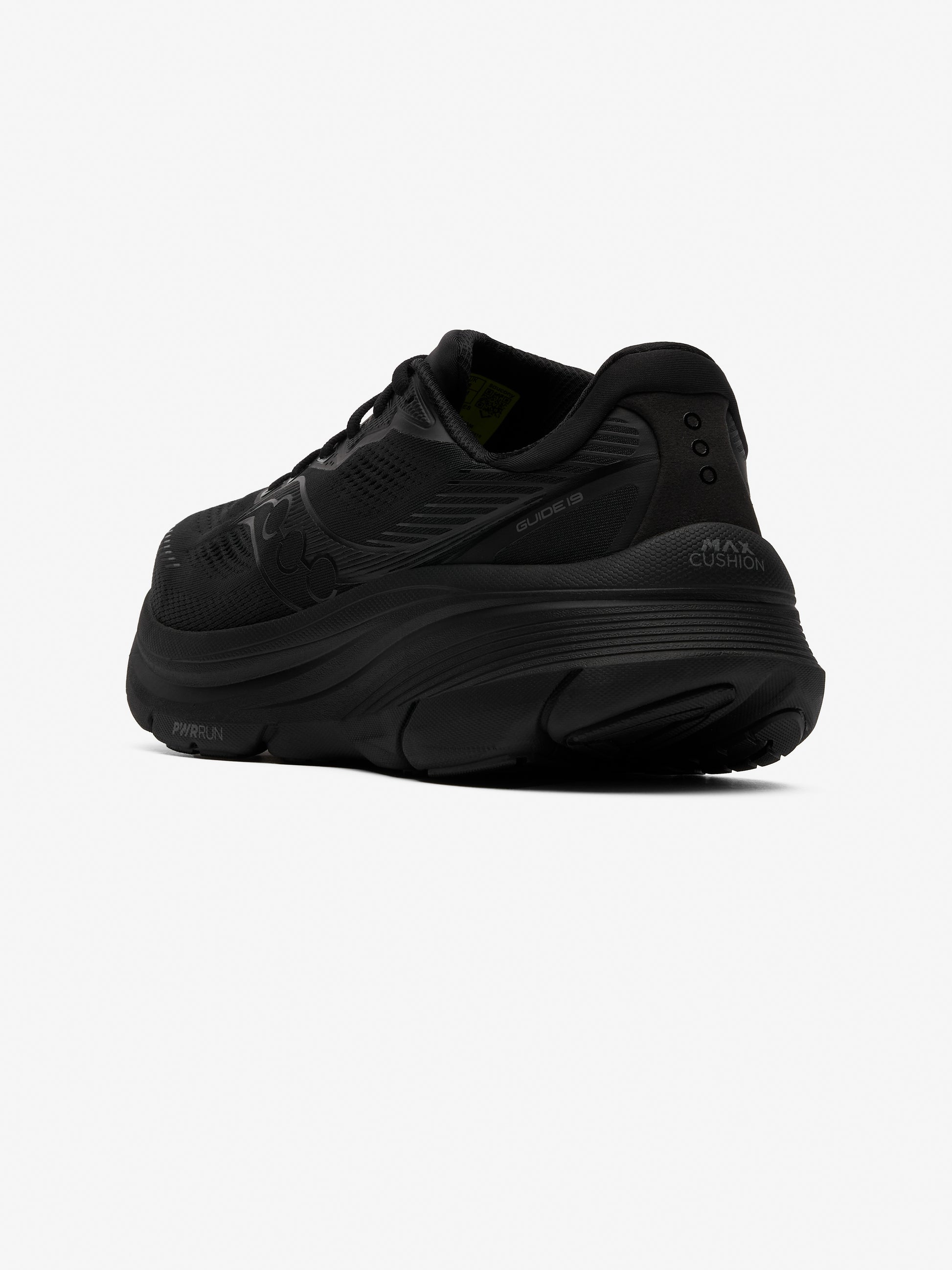 Saucony Guide 19 Trainer - Triple Black from DripModa