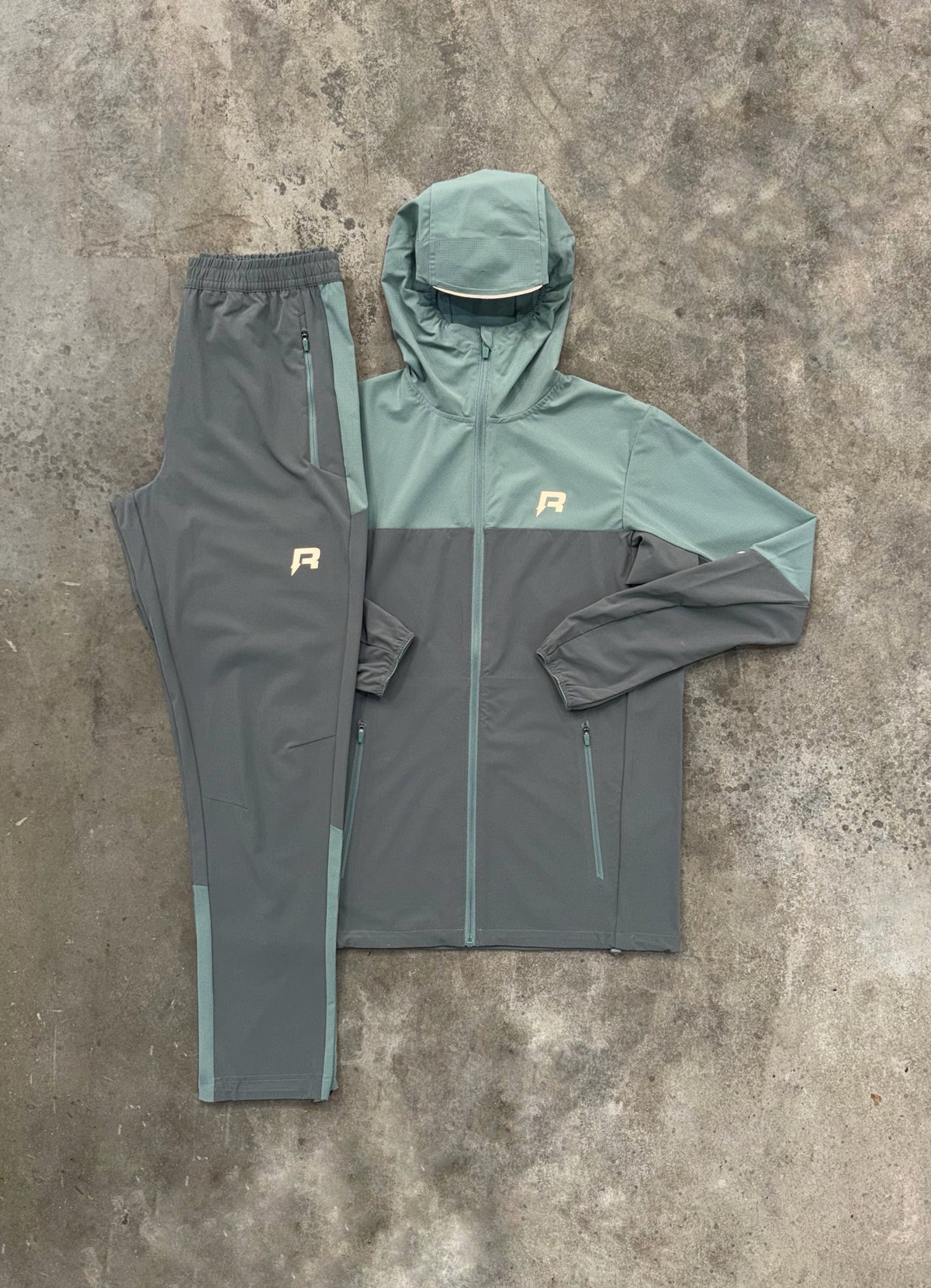Reprimo Nova Dark Sage Tracksuit - Jacket / Pant