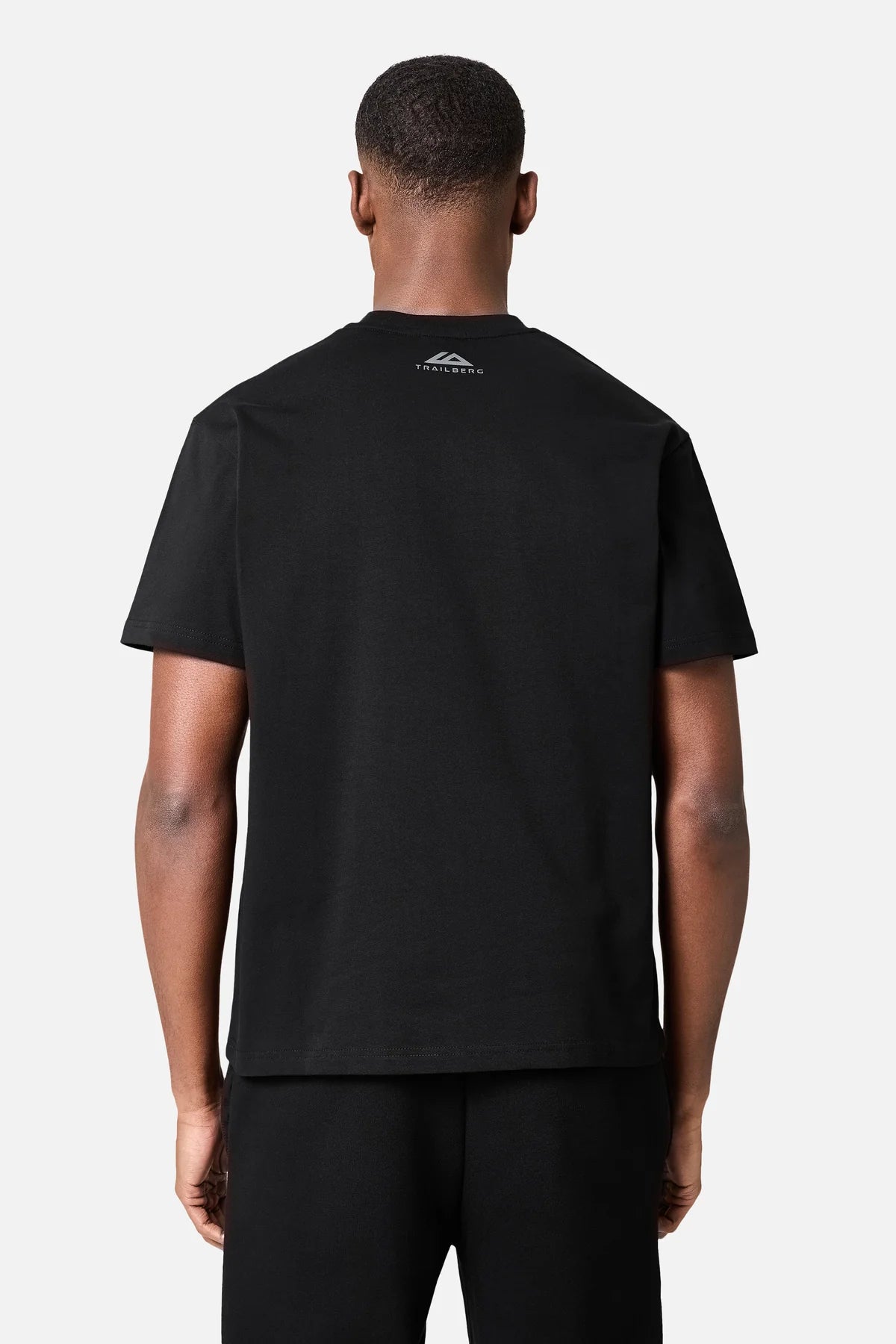 Trailberg Fraction Cotton T Shirt - Black