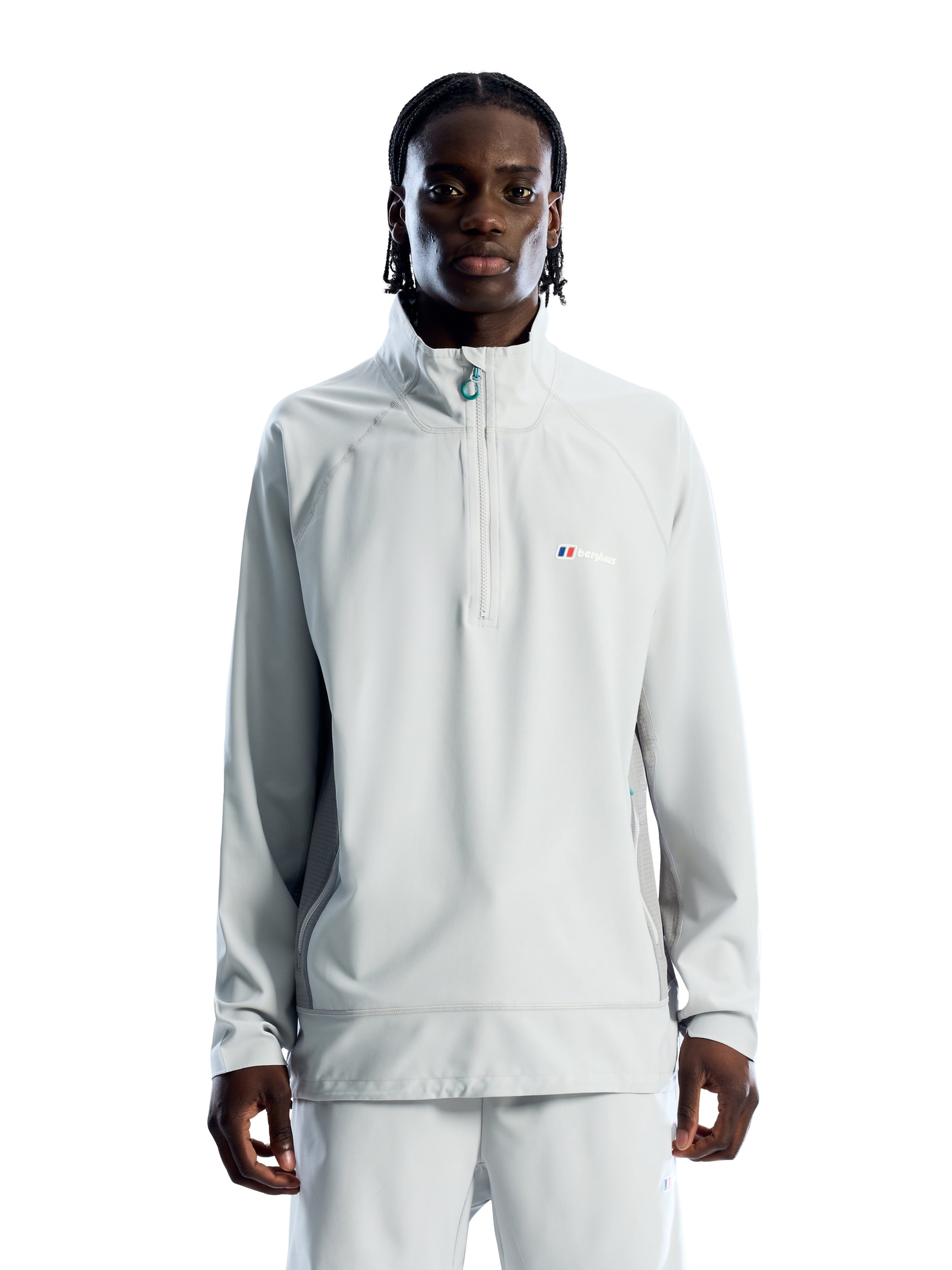Berghaus Wavertree Light Grey Set - Quarter Zip / Pant