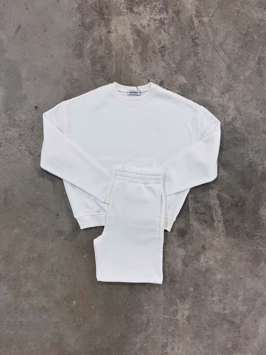 William Giles Sweatshirt / Short Set - Ecru