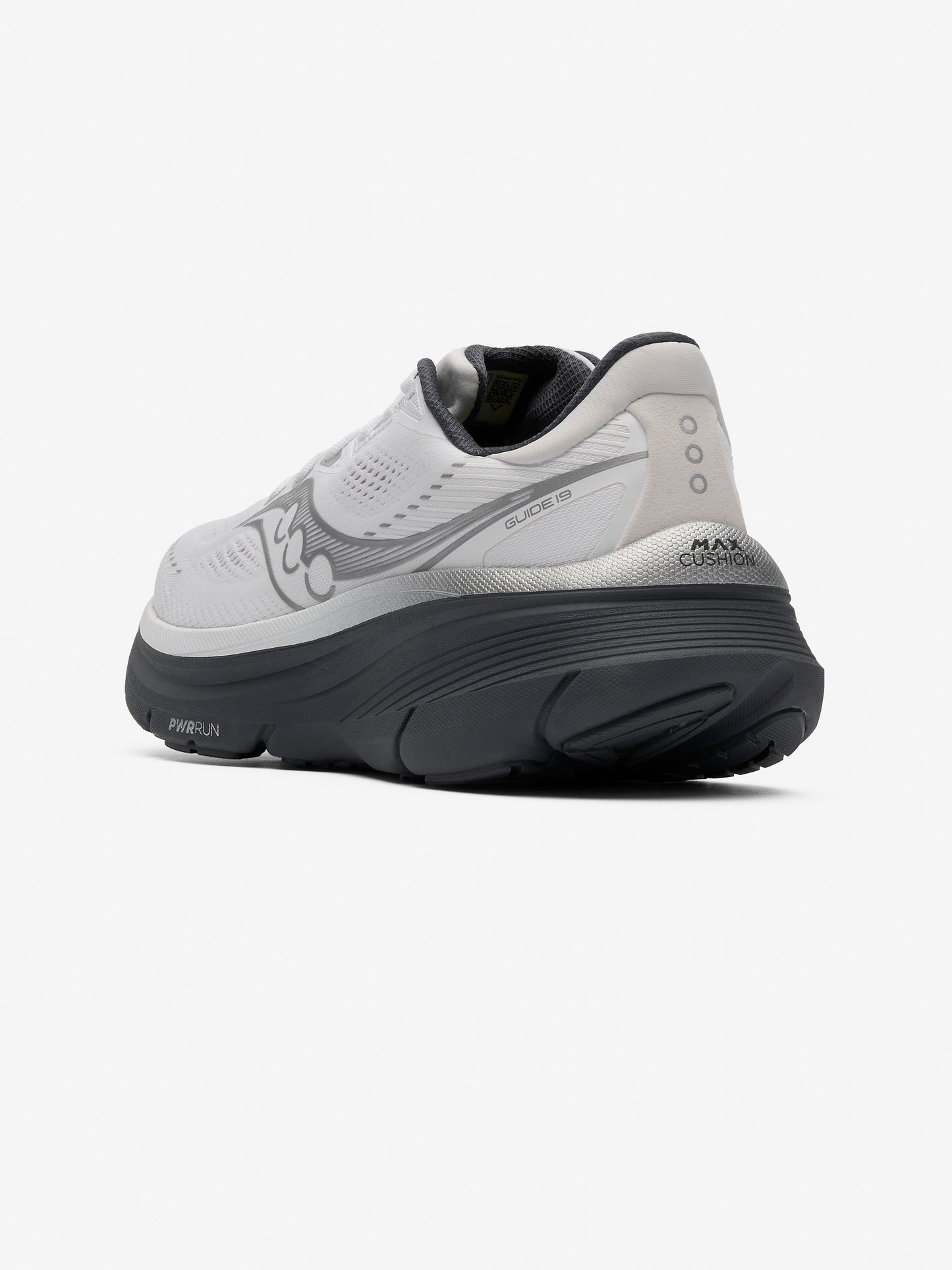 Saucony Guide 19 Trainer - White / Shadow from DripModa