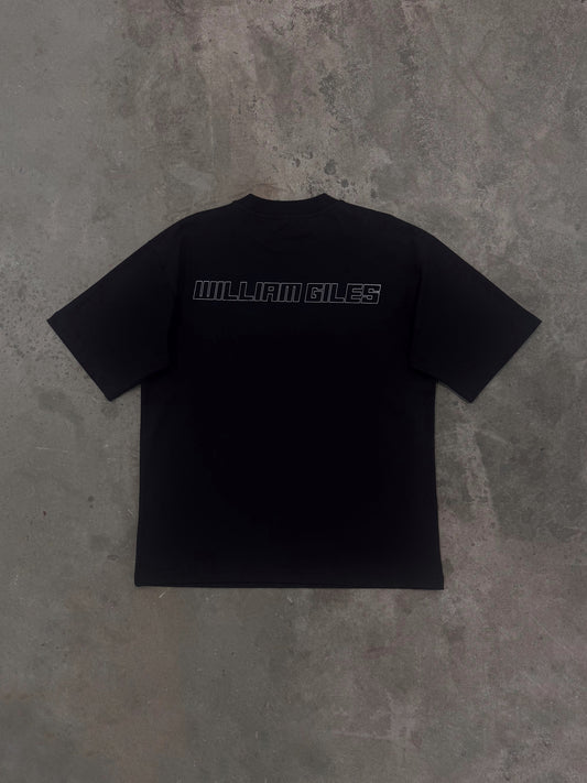 William Giles Logo T Shirt - Black