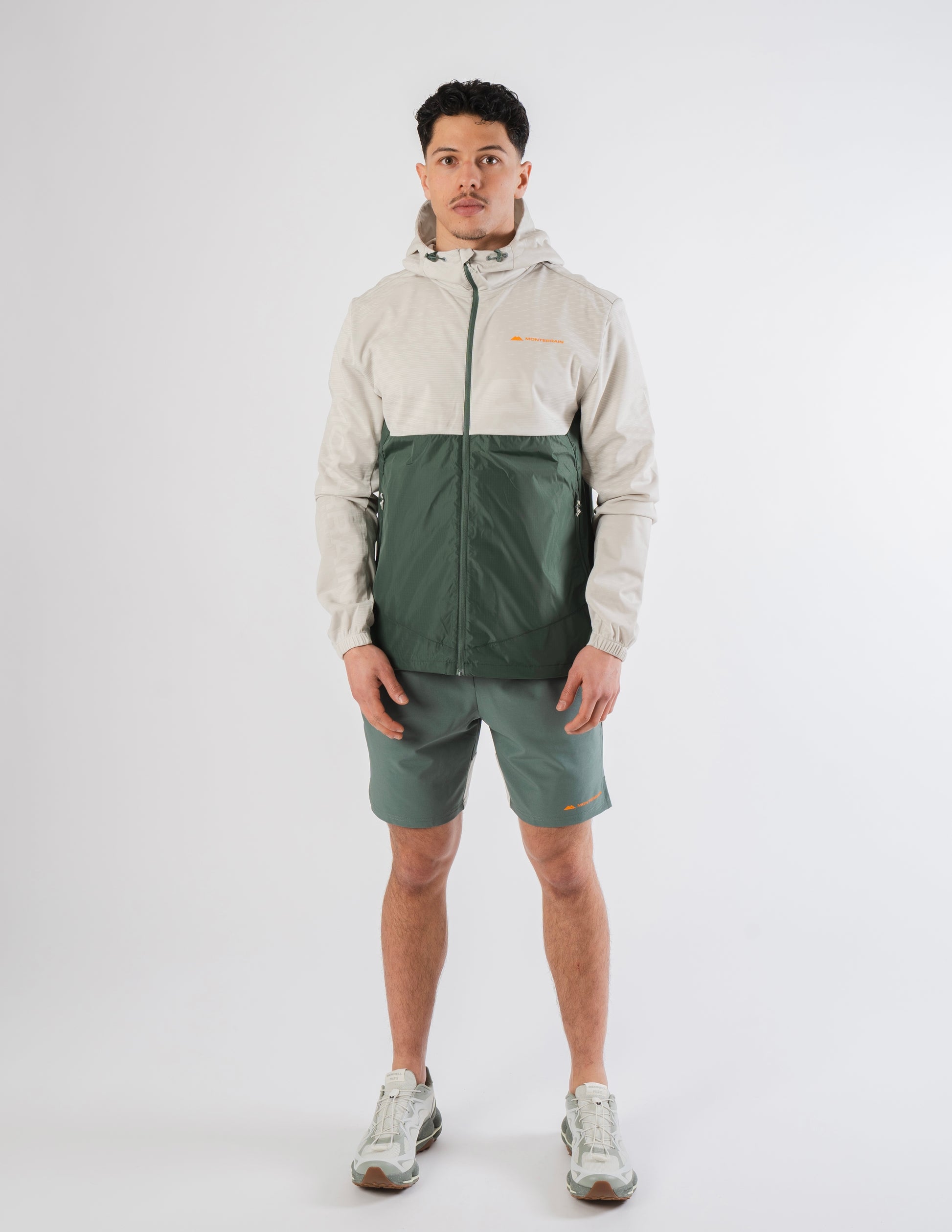 Monterrain Divide Windrunner - Stone / Escape Green from DripModa