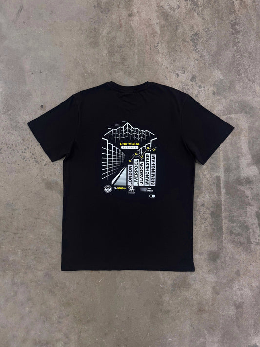 Dripmoda Explorer T Shirt - Black