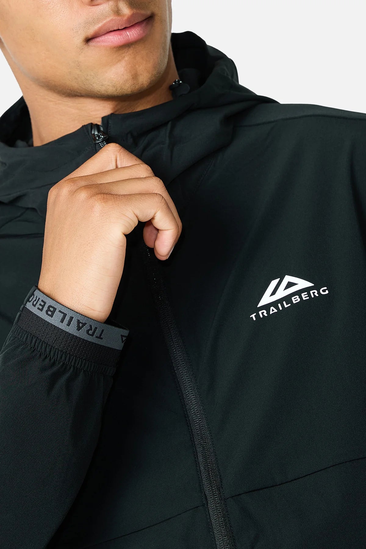 Trailberg Outrider Jacket - Black / Graphite Grey from DripModa