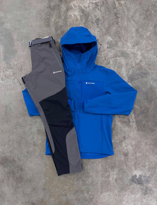 Montane Tenacity Neptune Blue Tracksuit - Jacket / Pant