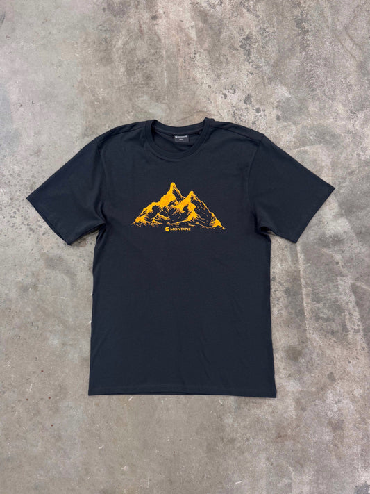 Montane Dual Mountain T Shirt - Midnight Grey