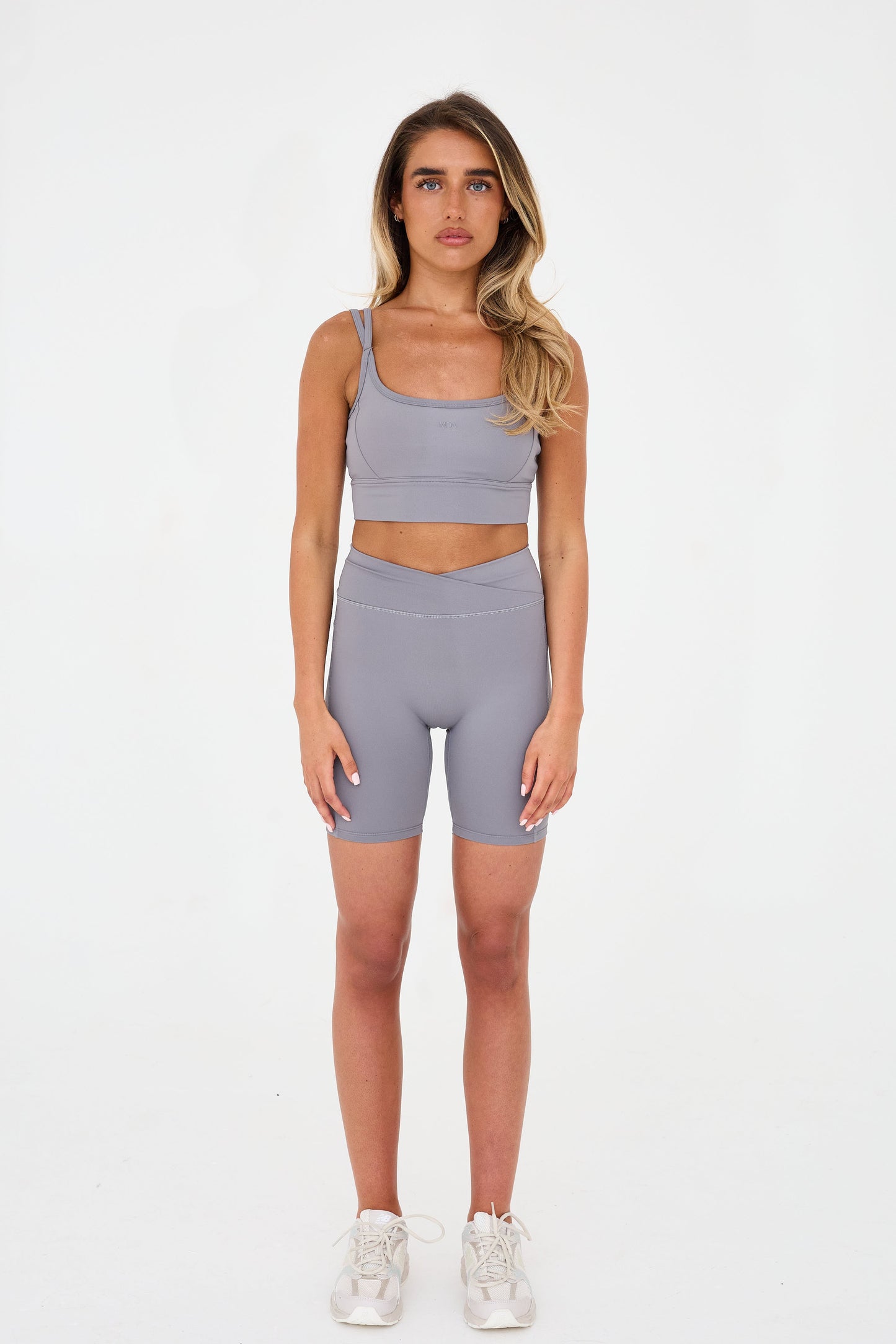 MDA Core Double Strap Bra - Storm from DripModa