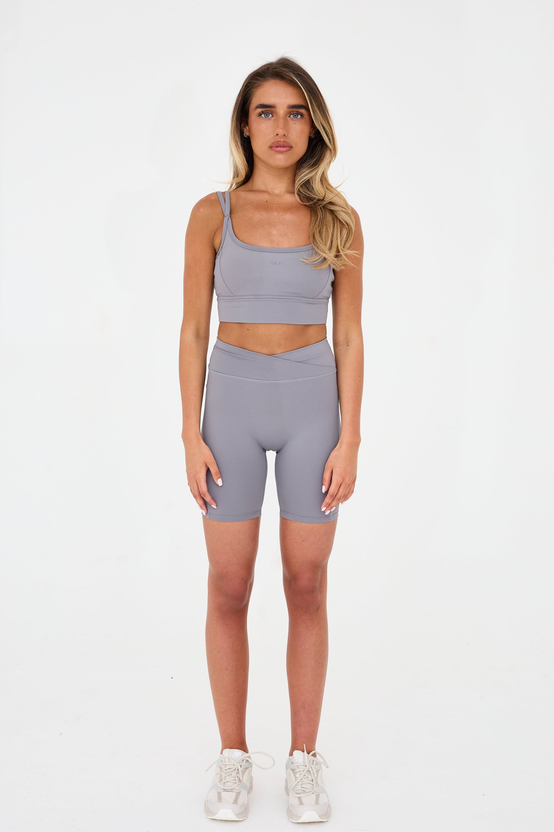 MDA Core Double Strap Bra - Storm from DripModa