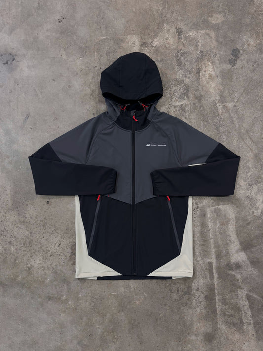 Monterrain Vault Woven Jacket - Black / Fossil