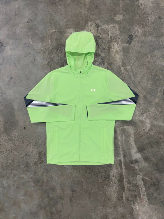 Under Armour Velociti Storm Jacket - Green / Grey