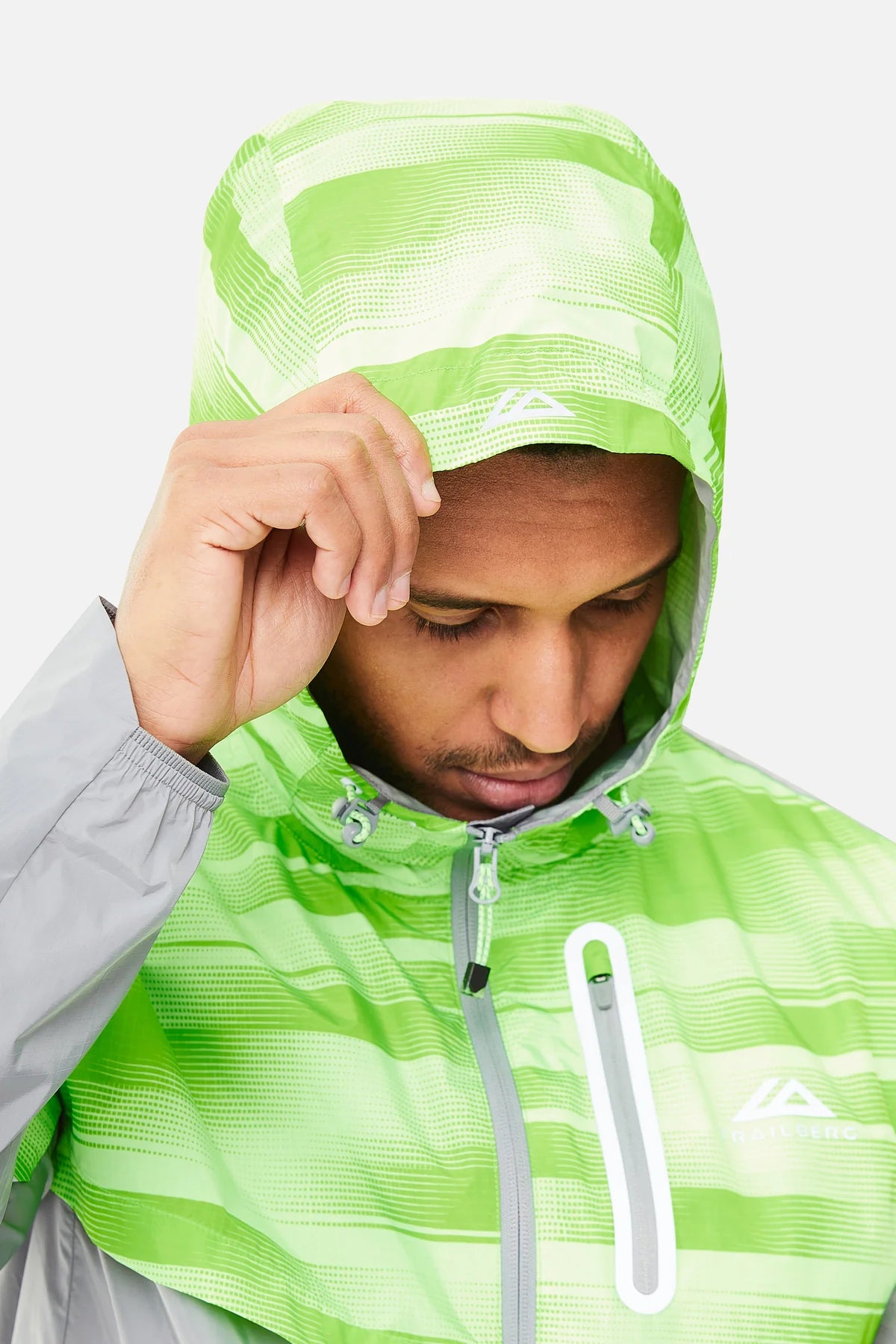 Trailberg Dimension 2.0 Jacket - Moon Grey / Neon Lime