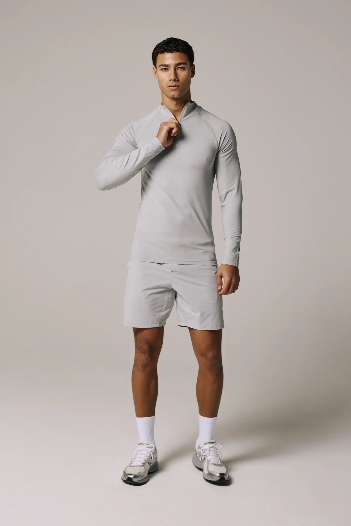 Condition Core Quarter Zip - Stone