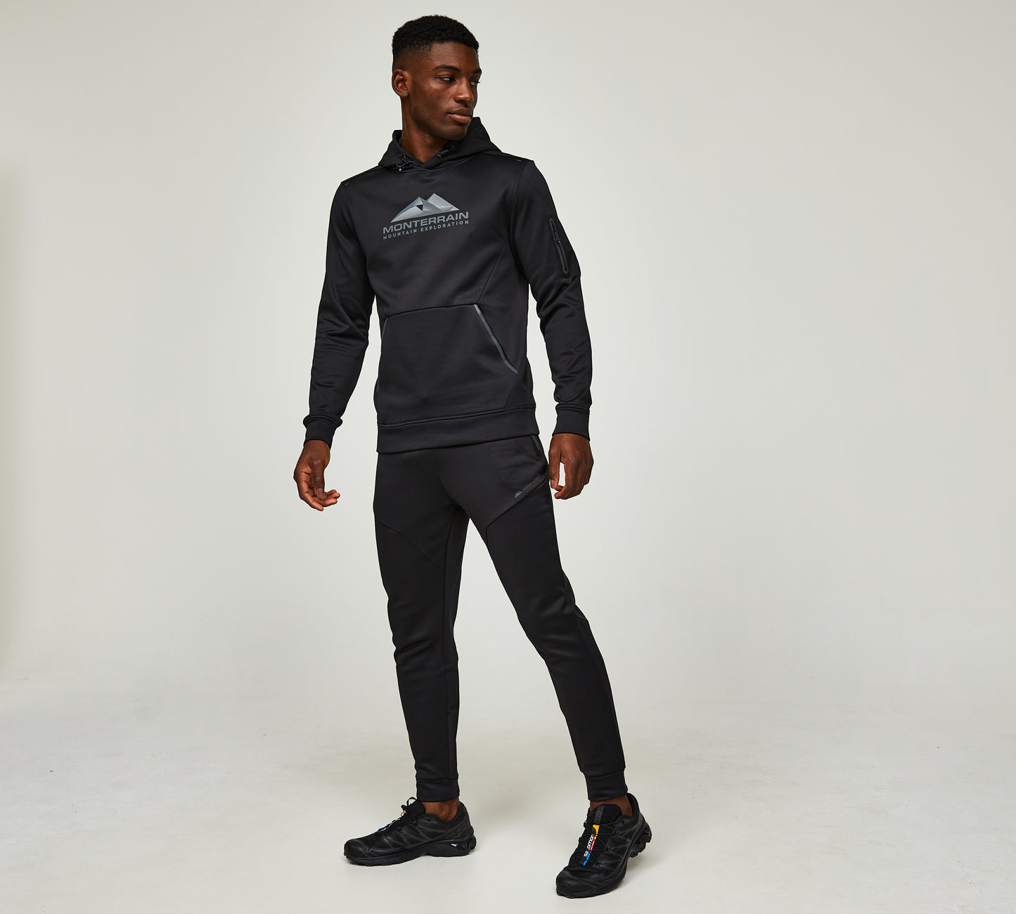 Monterrain Speed 2.0 Poly Fleece Jogger - Black