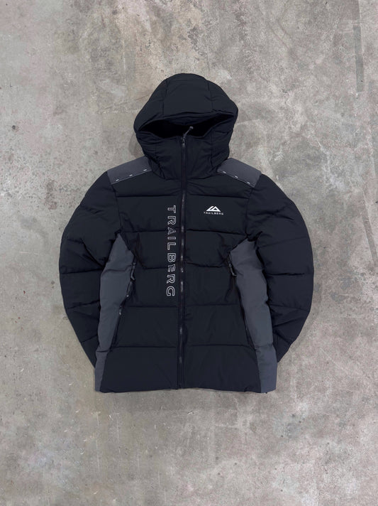 Trailberg Triathlon Insulated Puffer Coat - Black