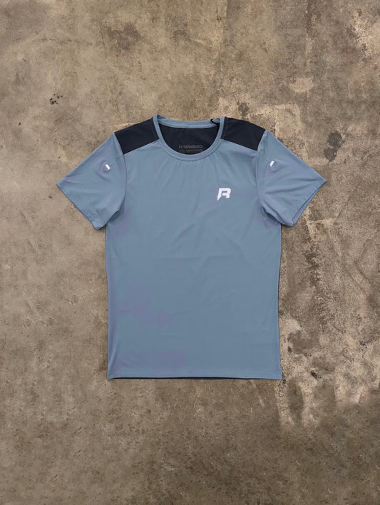 Reprimo Clima T Shirt - Dusty / Ink Blue from DripModa