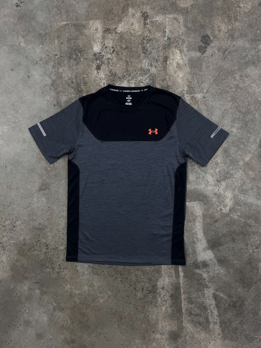 Under Armour Tech Utility T Shirt - Black / Red from DripModa