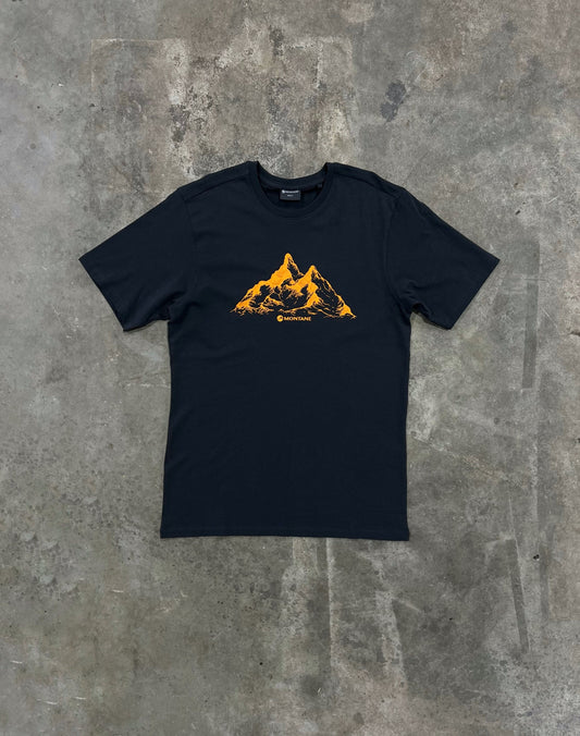 Montane Dual Mountain T Shirt - Midnight Grey