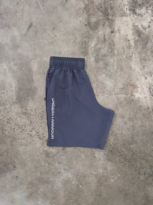 Under Armour Wordmark Short - Grey / White