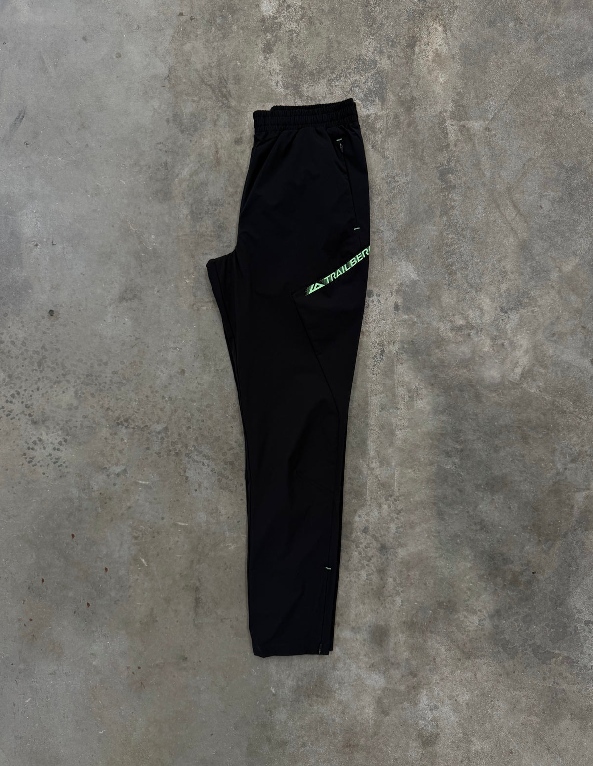 Trailberg Pulsewave Pant - Black / Inkwell Shadow/ Mint Green from DripModa