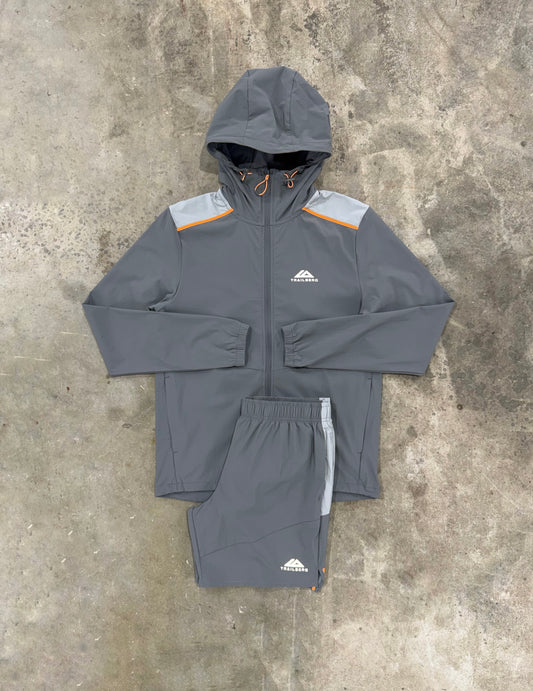 Trailberg Zone Grey Set - Jacket / Short from DripModa