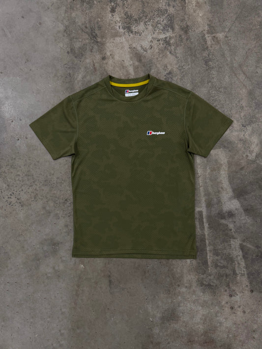 Berghaus Dawdon Tech T Shirt - Khaki Green