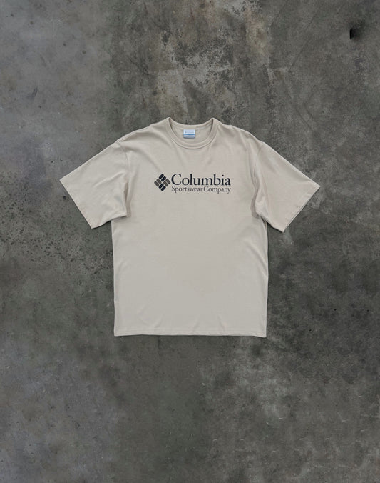 Columbia CSC Heavyweight Logo T Shirt - Dark Stone from DripModa