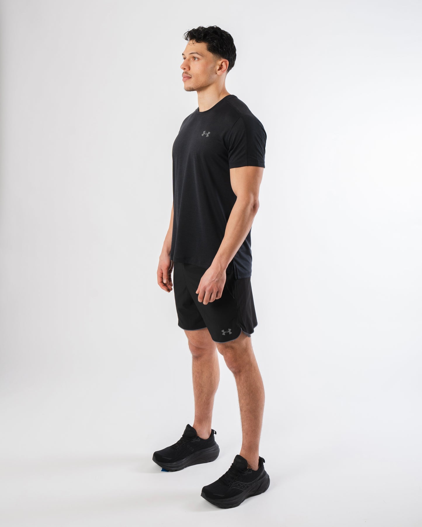 Under Armour Velociti Pro Black Set - T Shirt / Short