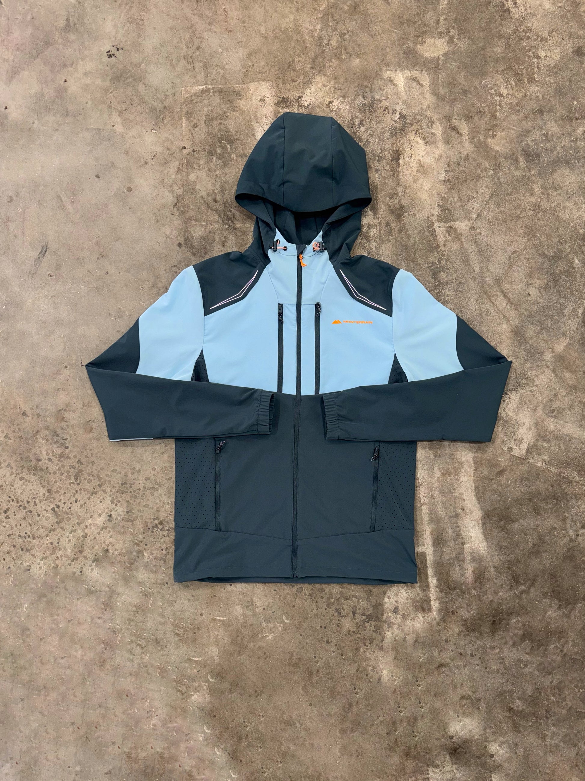 Monterrain Orbit Woven Jacket - Twilight / Skybound Blue from DripModa